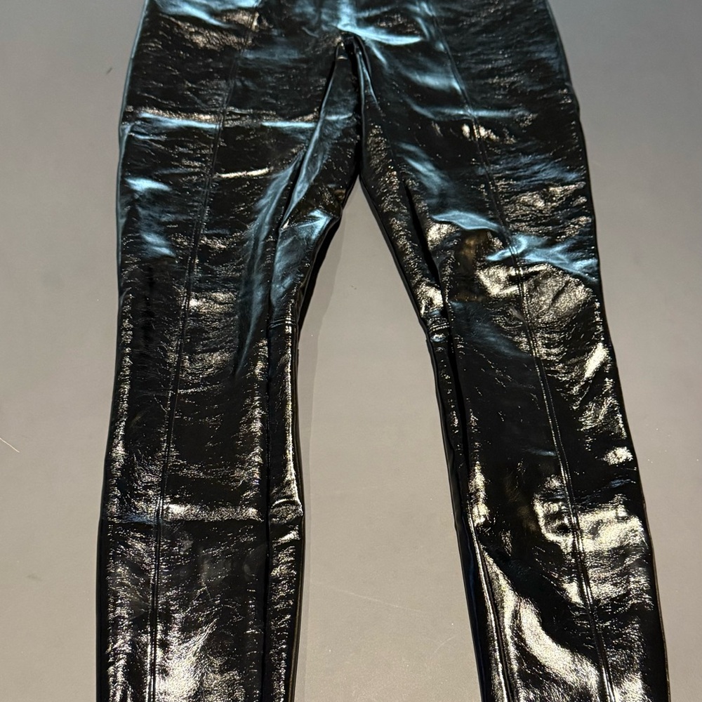 Black Shiny Women's Jeans